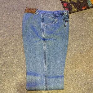 Relaxed Fit Blue Jeans by Lee